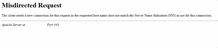 421 Misdirected Request Error Fix – Quick & Easy Solutions