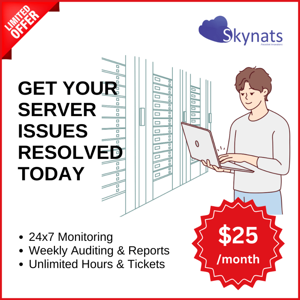 GET YOUR SERVER ISSUES RESOLVED TODAY