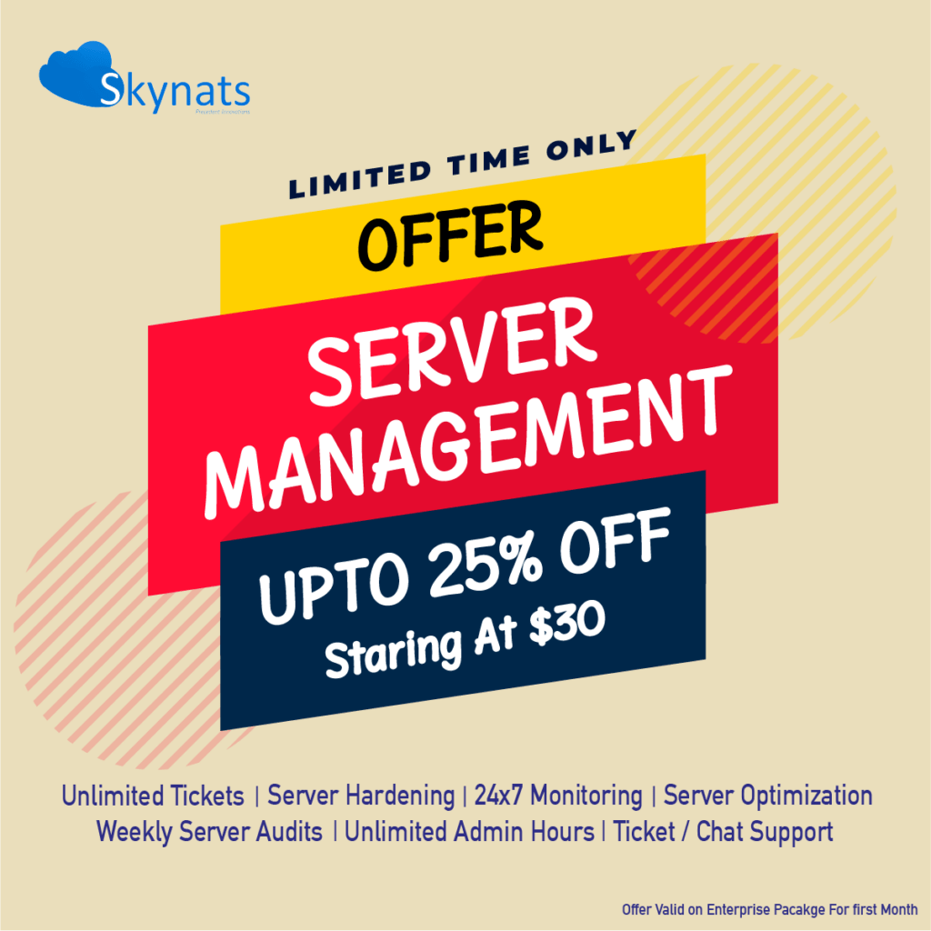 Server Management offers