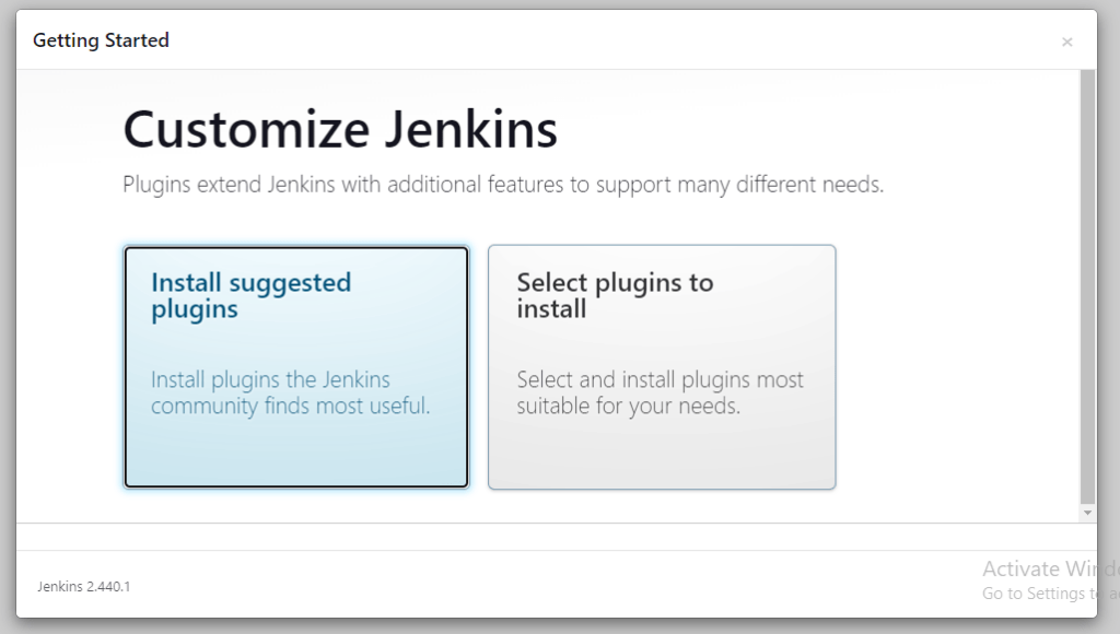 Customize Jenkins